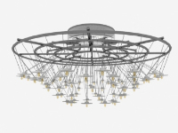 Chinese traditional small lamp crystal chandelier