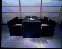 Bali dark business dinette