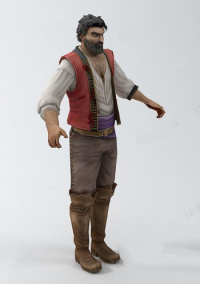 European and American country style men's models