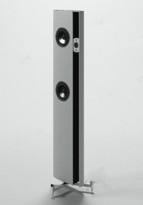 Silver speaker 3d model