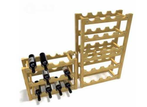 Vintage wine rack model