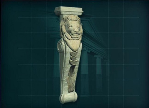 Shishi pillars 3d models