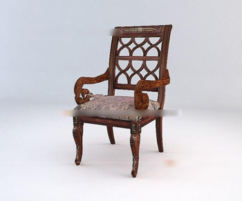 Retro-style chair 3d model