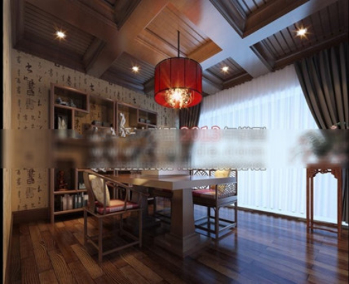 Refined style 3d model study