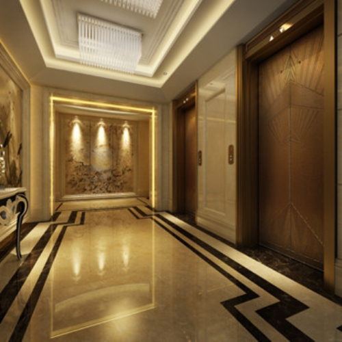 Elevator aisle 3d model