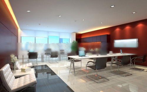 Corporate office 3d model