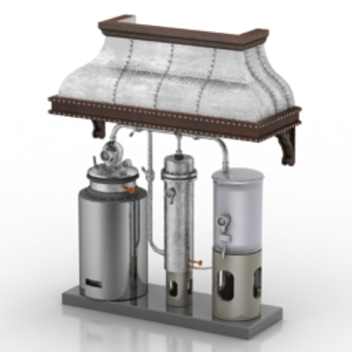 Combination water heaters 3D models