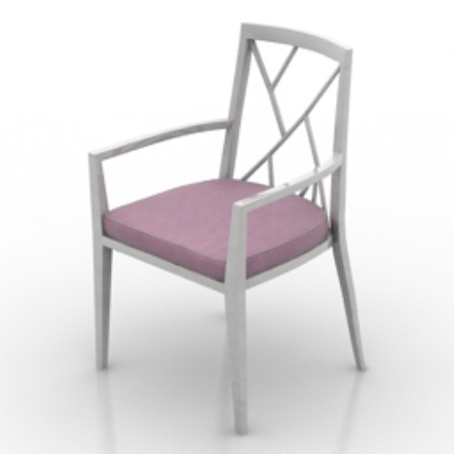 boudoir single chair 3D models