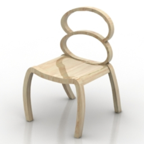 8-shaped bench model