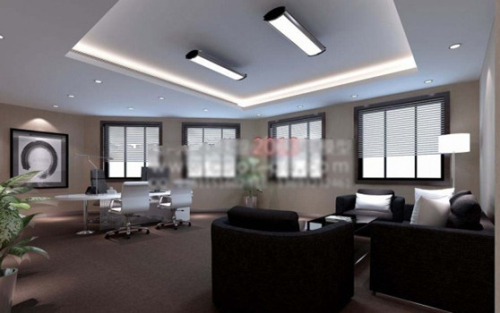 Casual office 3d model