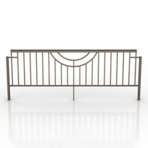 simple iron fence model