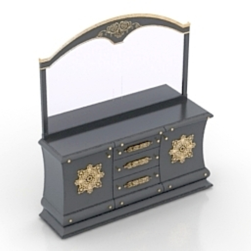 low-key luxury dresser model