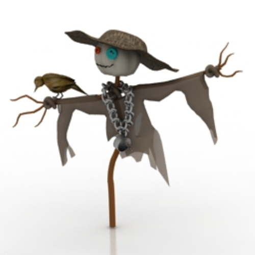 scarecrow 3d models
