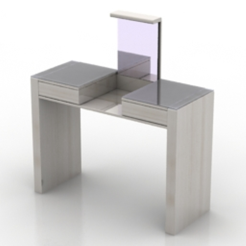 simple, modern dresser model