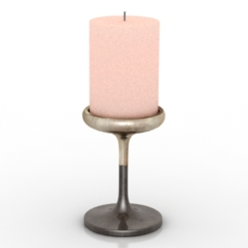  pink candle model