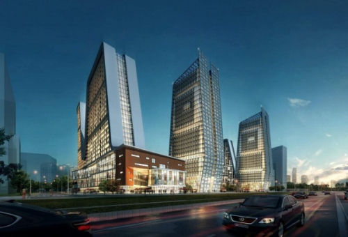 Commercial Building 3d model