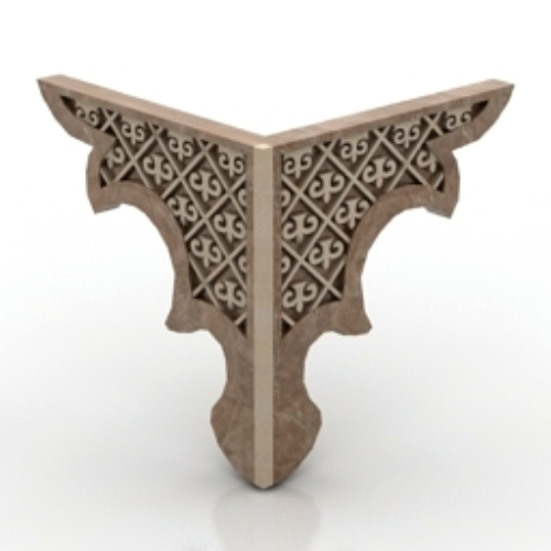 retro pattern furniture model