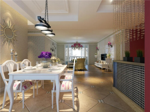 European minimalist restaurant 3D models