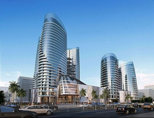 3d model luxury office buildings