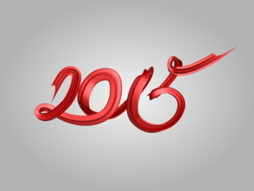 2015 red silk winding design elements 3d model