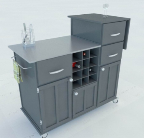 Monochrome Hand dining car 3D model