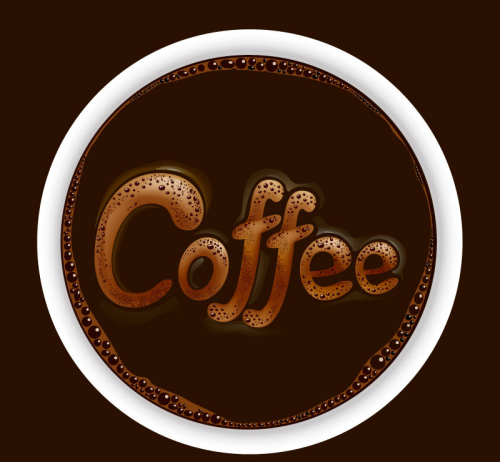 Espresso design vector material
